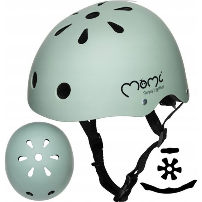 Шлем MoMi Mimi Mat gray (ROBI00049) изображение 3