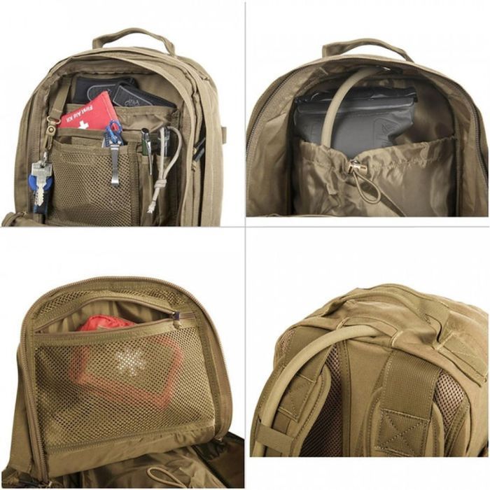 Рюкзак туристический Helikon-Tex Raccoon Mk2 24л - Cordura - Black (PL-RC2-CD-01) изображение 9