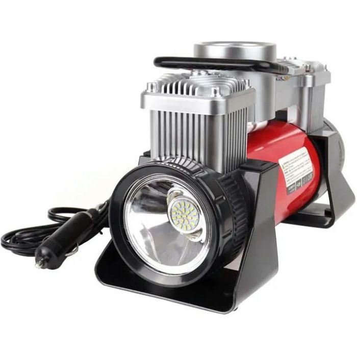Автомобильный компрессор AMiO 12V HQ ACOMP-18 (02640) изображение 2