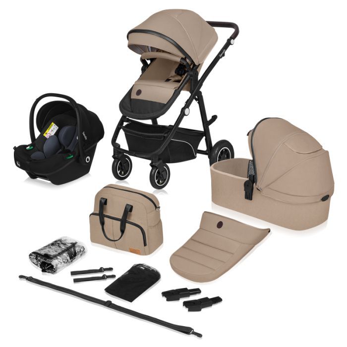 Коляска Lionelo 3 в 1 BIANKA 3IN1 BEIGE SAND (LO-BIANKA 3IN1 BEIGE SAND) зображення 12