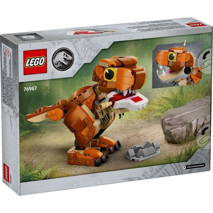Конструктор LEGO Jurassic World Little Eatie: тираннозавр (76967) изображение 6