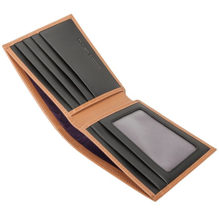 Гаманець Smith & Canova 90015 Asquith Black-Tan (90015 BLACK-TAN) зображення 3