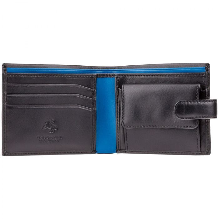Гаманець Visconti PM100 Vincent з RFID Black Cobalt (PM100 BK/CB) зображення 2