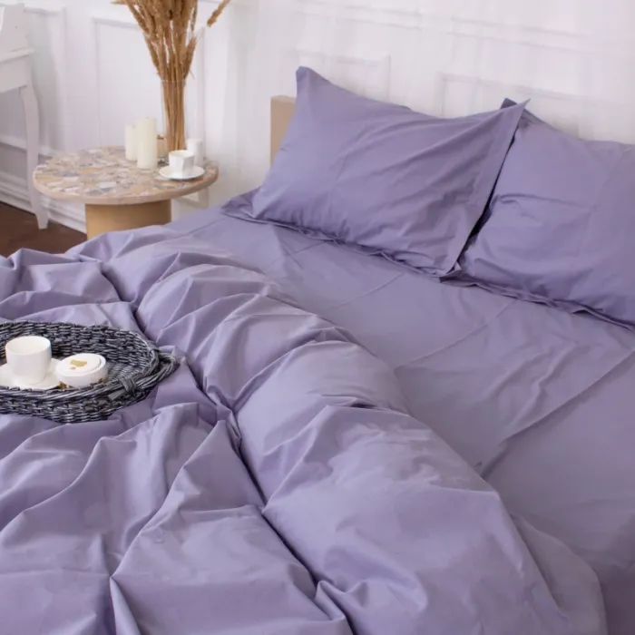 Постільна білизна MirSon Poplin Line 056 Smoky 110x140 (2200006277361) зображення 2