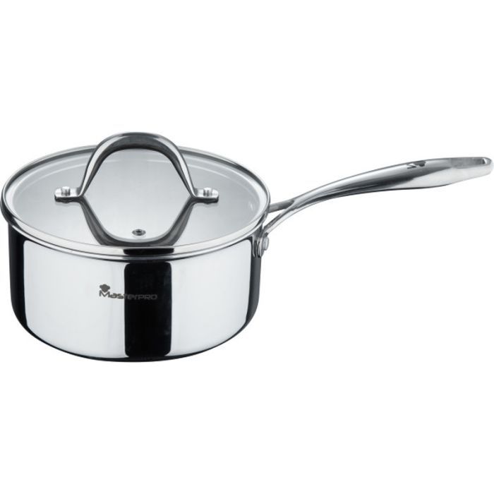 Ковш MasterPro Hi-tech 3, з кришкою 22 см (BGMP-1623) изображение 2