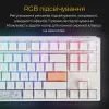 Клавиатура Ducky One 3 TKL Cherry MX Speed Silver RGB UA USB White (DKON2187ST-PUAPXPWWWSC1) изображение 3