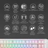 Клавиатура Ducky One 3 TKL Cherry MX Speed Silver RGB UA USB White (DKON2187ST-PUAPXPWWWSC1) изображение 4