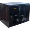 Шкаф настенный GEAR 9U 19'' 600x600x450 мм, + полка 19", black (GWMSN-9U-600-600) изображение 2