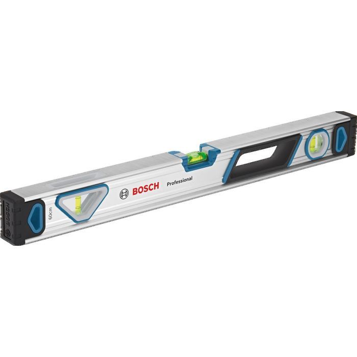 Уровень Bosch 60см, 3 капсулы, алюминиевый корпус, отверстия для руки (1.600.A01.6BP)