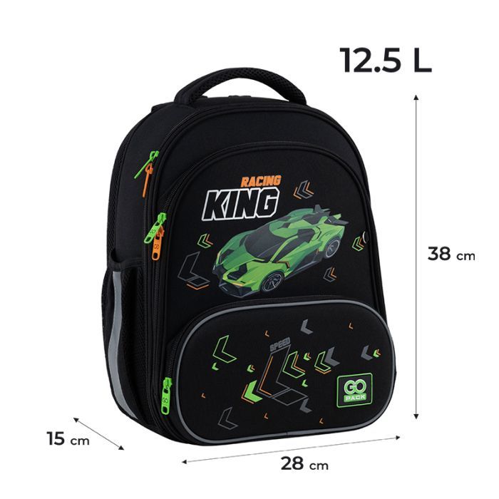 Портфель GoPack Education 597M-5 Rasing King (GO25-597M-5) зображення 2