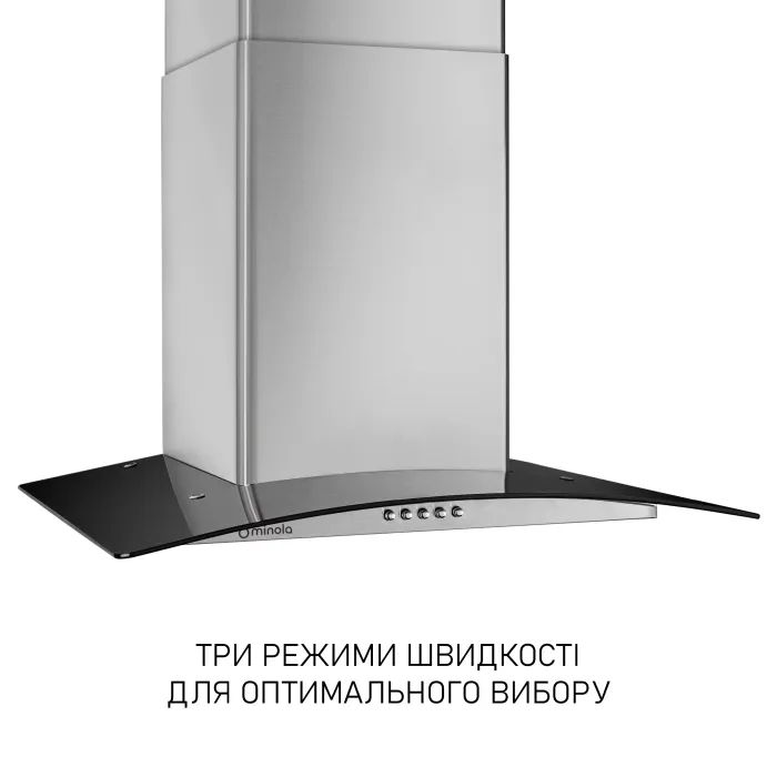 Витяжка кухонна Minola MTG 6642 I LED зображення 4