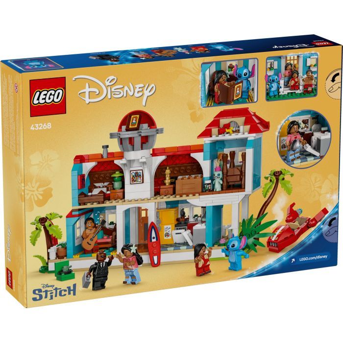 Конструктор LEGO Disney Classic Пляжный дом Лило и Стич (43268) изображение 6