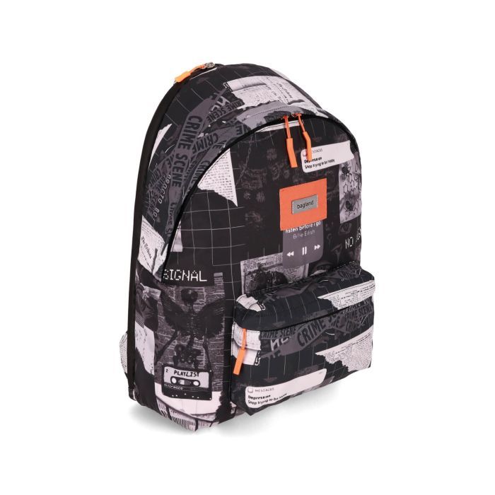 Рюкзак для ноутбука Bagland 17" Stylish XL 35L+print, gray 1339/00558694 (1120220801) изображение 2