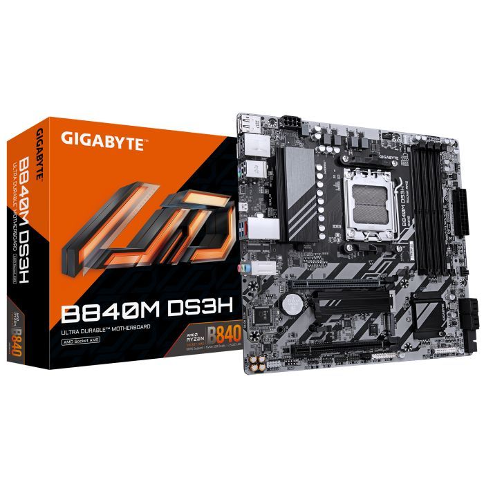 Материнская плата GIGABYTE B840M DS3H изображение 4