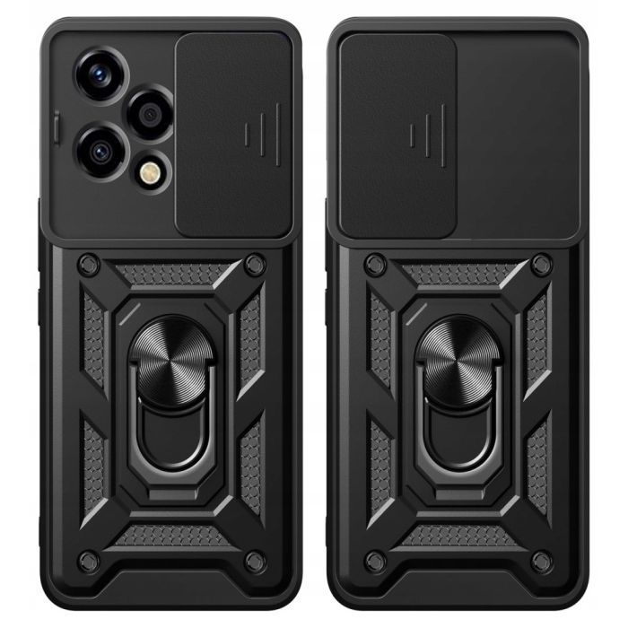 Чохол до мобільного телефона BeCover Military Honor 200 Lite Black (713044) зображення 2