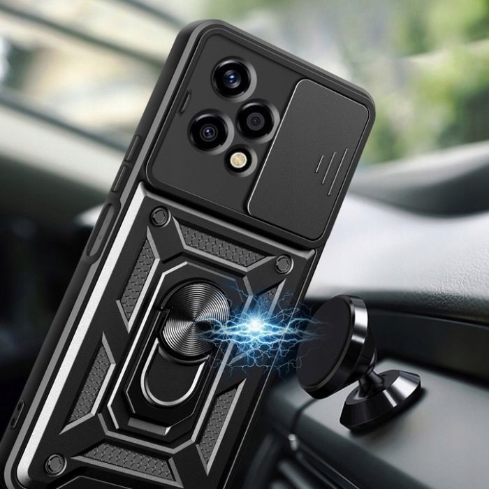 Чохол до мобільного телефона BeCover Military Honor 200 Lite Black (713044) зображення 4