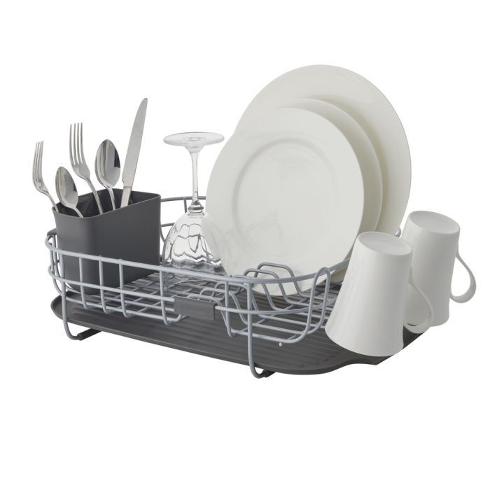 Сушилка для посуды KitchenAid Sinkware 44 x 31 x 16,5 см сірий (KEG197OSGR) изображение 4