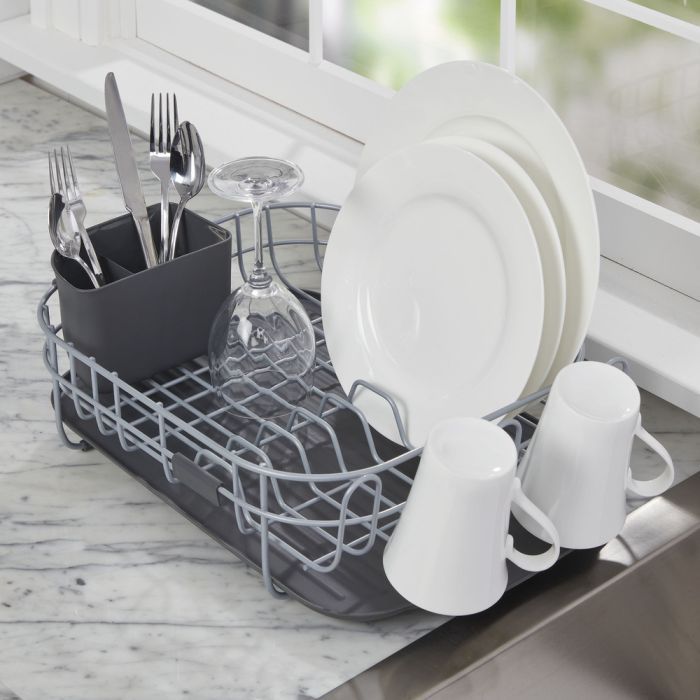 Сушилка для посуды KitchenAid Sinkware 44 x 31 x 16,5 см сірий (KEG197OSGR) изображение 5