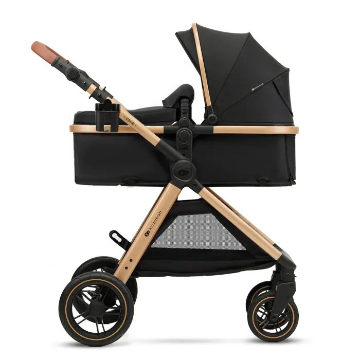 Коляска Kinderkraft 3 в 1 Esme Pure Black (KSESME00BLK3000) (5902533925698) изображение 2