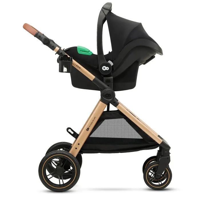 Коляска Kinderkraft 3 в 1 Esme Pure Black (KSESME00BLK3000) (5902533925698) изображение 7