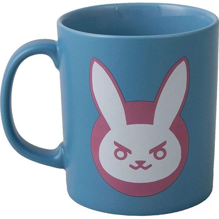 Чашка Jinx Overwatch D.Va Ceramic Mug-N/A-Blue/Pink (JINX-7857BLPN)