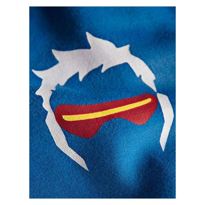 Кофта Jinx Overwatch Ultimate Soldier 76 Zip-Up Blue S (JINX-7470S) изображение 5