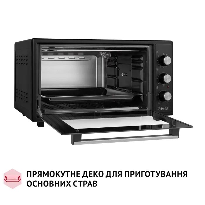 Электропечь Perfelli MIRAGE 48 BLACK изображение 8