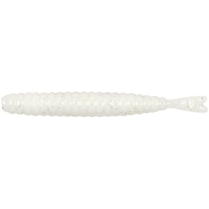 Силикон рыболовный Reins Aji Slender 2" 103 Glow White Silver (12 шт/уп.) (1552.10.34)