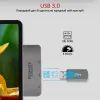 Концентратор Promate USB Hub 4 ports padhub-pro.grey (padhub-pro.grey) зображення 5