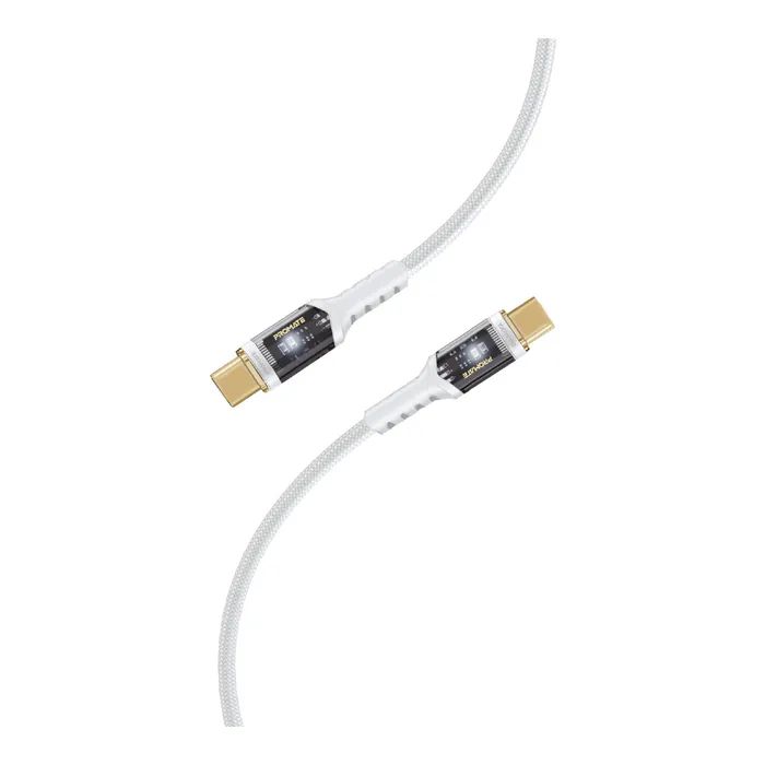 Фото - Кабель Promate Дата  USB-C to USB-C lucidline-cc200.white   (lucidline-cc200.white)