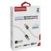 Дата кабель USB-C to USB-C lucidline-cc200.white Promate (lucidline-cc200.white) изображение 2