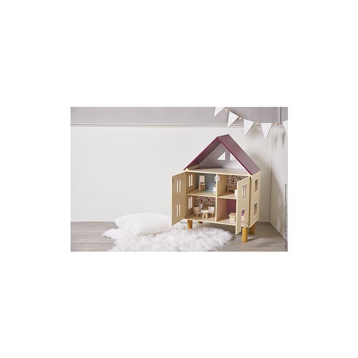 Игровой набор Janod Кукольный дом трехэтажный (J06617) изображение 2