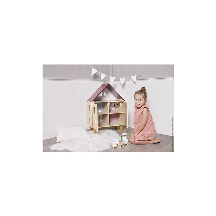 Игровой набор Janod Кукольный дом трехэтажный (J06617) изображение 5