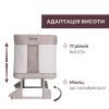 Кроватка Chicco Next2Me Forever 3 в 1 бежевый (79650.10) изображение 8