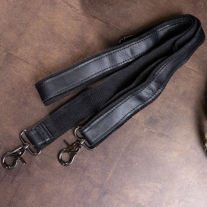 Сумка Vintage Чорна (14816) зображення 10