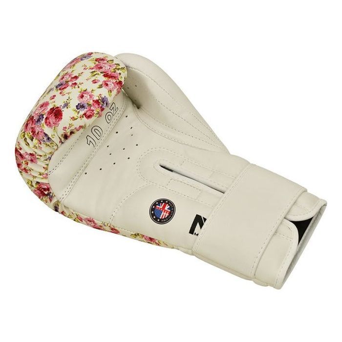Боксерские перчатки RDX FL-6 White 8 унцій (BGR-FL6W-8oz) изображение 5