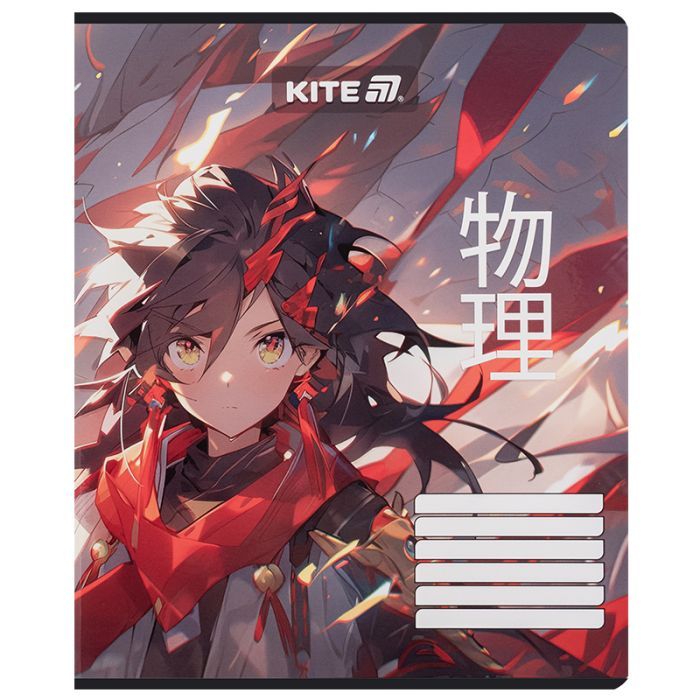 Зошит Kite Anime, 18 аркушів, лінія (K25-237-1) зображення 3