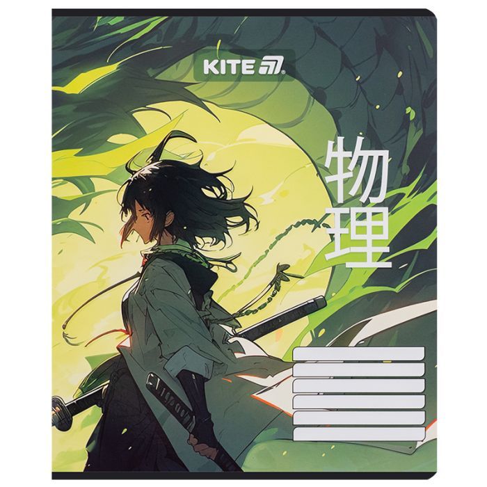 Зошит Kite Anime, 18 аркушів, лінія (K25-237-1) зображення 6