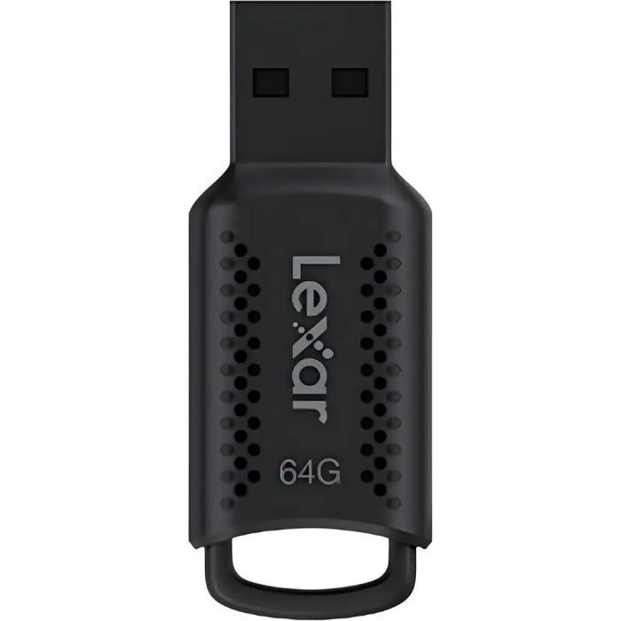 USB флеш накопитель Lexar 64GB JumpDrive V400 Black USB 3.0 (LJDV400064G-BNBNG) изображение 2