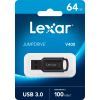 USB флеш накопитель Lexar 64GB JumpDrive V400 Black USB 3.0 (LJDV400064G-BNBNG) изображение 4