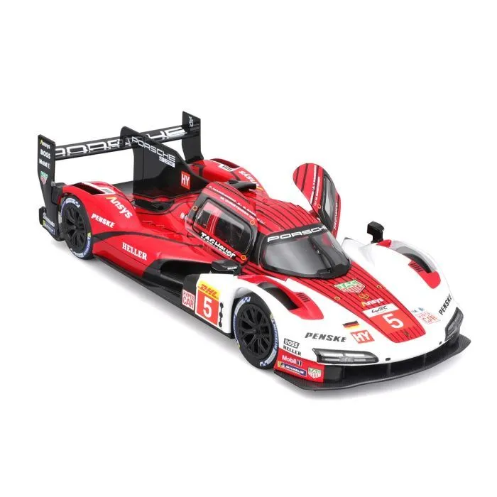 Машина Bburago Porsche 963 (124) (18-28022) зображення 7