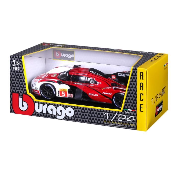 Машина Bburago Porsche 963 (124) (18-28022) изображение 9