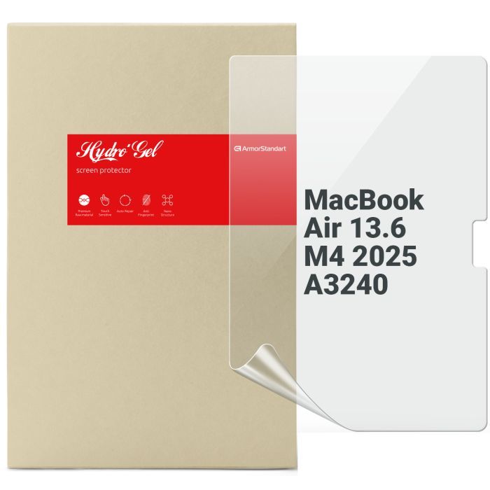 Пленка защитная Armorstandart MacBook Air 13.6 M4 2025 A3240 (ARM84840)