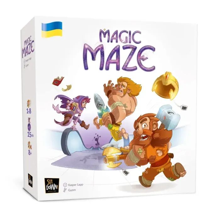 Настольная игра WoodCat Magic Maze (укр.) (W0013)