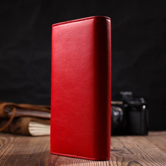 Портмоне Tony Bellucci З натуральної шкіри Червоне (21977) зображення 9