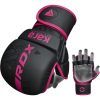 Рукавички для MMA RDX F6 Matte Pink Plus XS/S (GSR-F6MP-XS/S+) зображення 4