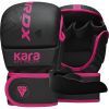 Рукавички для MMA RDX F6 Matte Pink Plus XS/S (GSR-F6MP-XS/S+)