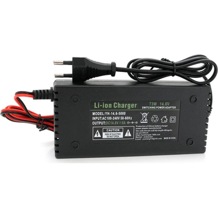 Мережевий зарядний пристрій для АКБ Voltronic LiFePO4 14.6V,4S,5A (YT-CKS-14650) зображення 2