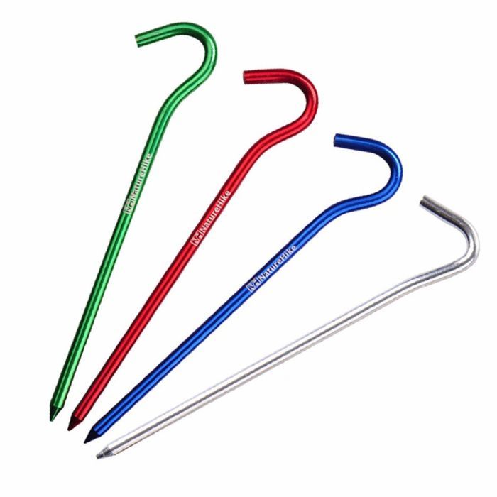 Комплект колышков Naturehike NH15A008-I, 16 см (8 шт) (6927595717806)