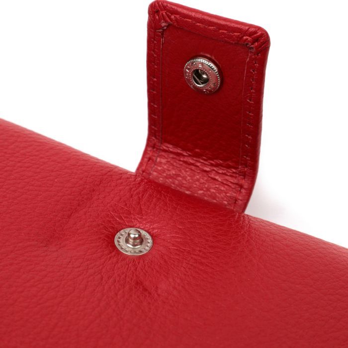 Гаманець ST Leather З натуральної шкіри Червоний (22536) зображення 5